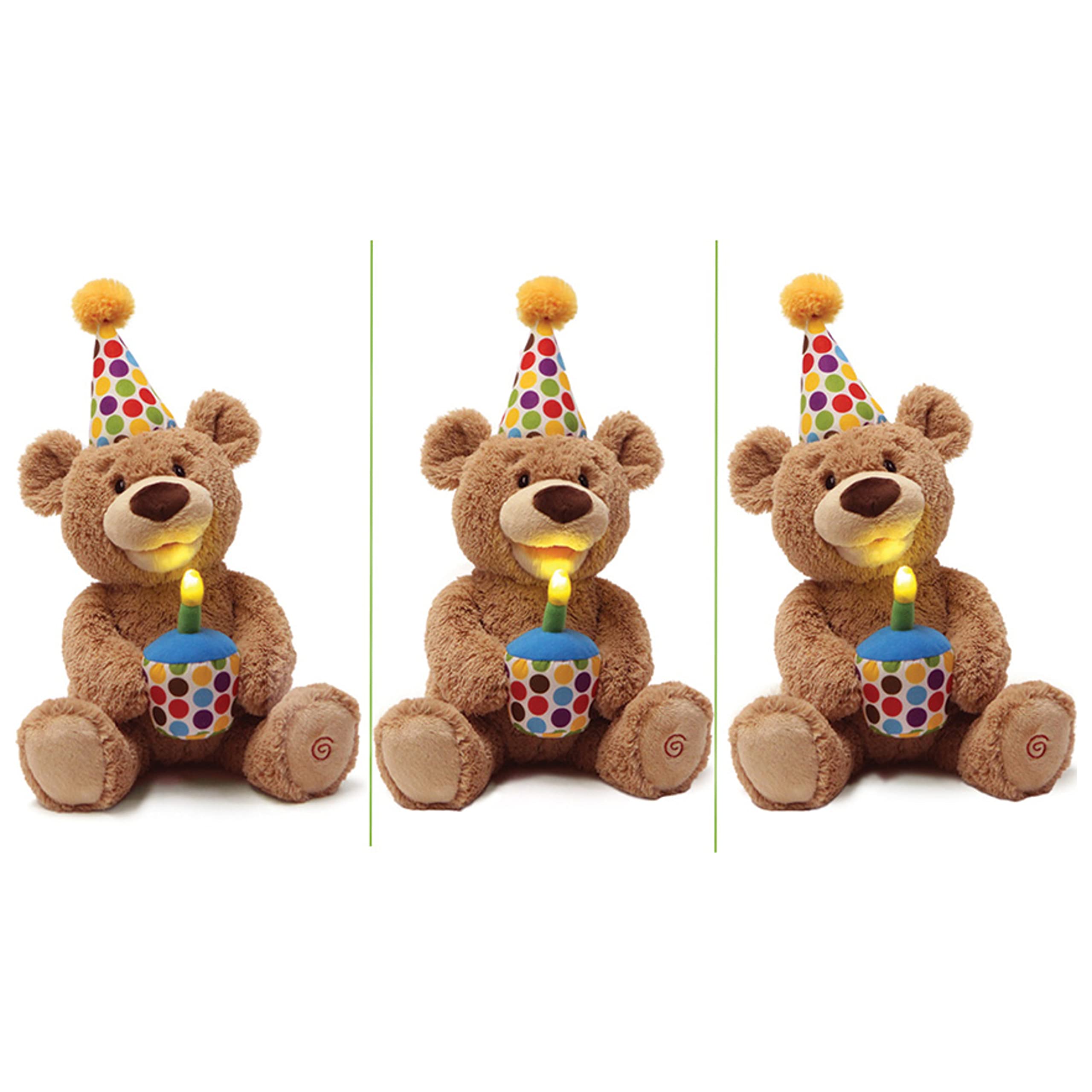 happy birthday singing stuffed animals