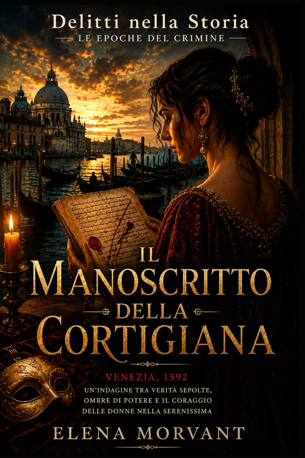 Il manoscritto della cortigiana - Venezia 1592: Un’indagine tra verità sepolte, ombre di potere e il coraggio delle donne nella Serenissima (Delitti nella Storia: Le epoche del crimine)
