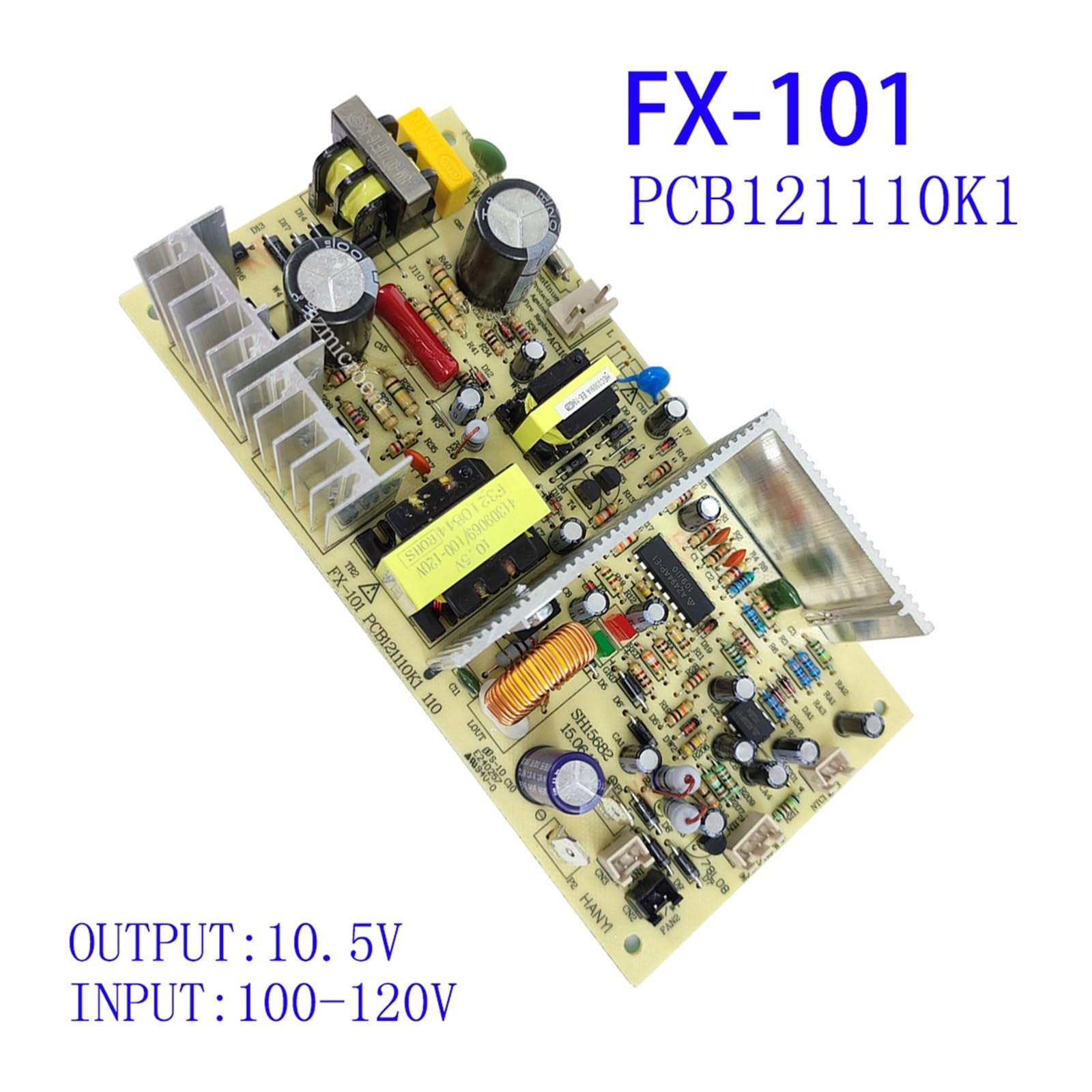 Wine Cooler Control Board Wine Cabinet Circuit Board FX-101 PCB121110K1 110V Input 10.5V Output?Wine Cooler Replacement Accessories