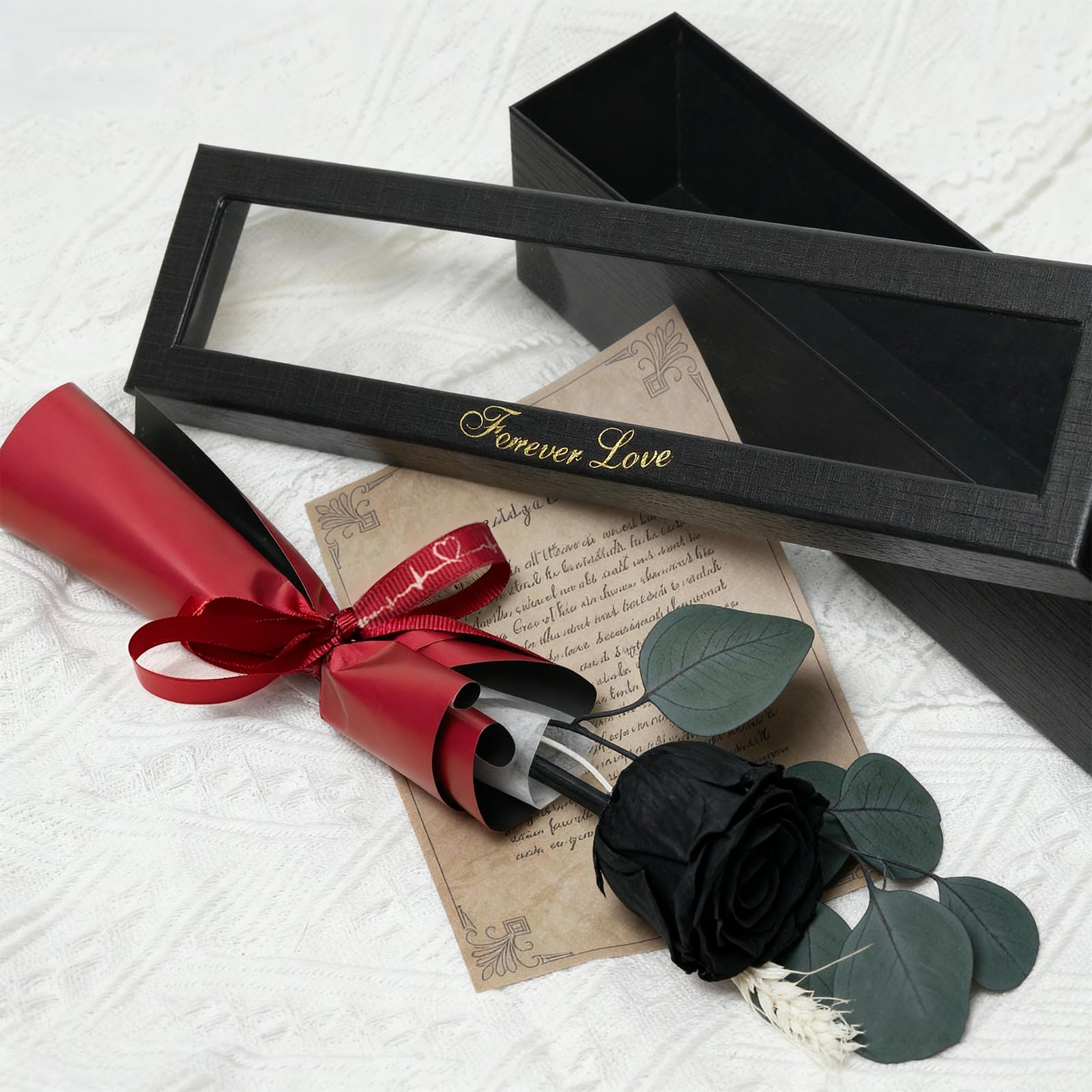 Fleur éternelle, cadeau d'anniversaire pour femme, elle, épouse, maman, rose éternelle, cadeau pour la fête des mères, la Saint-Valentin, un anniversaire de mariage, une remise de diplôme, un mariage