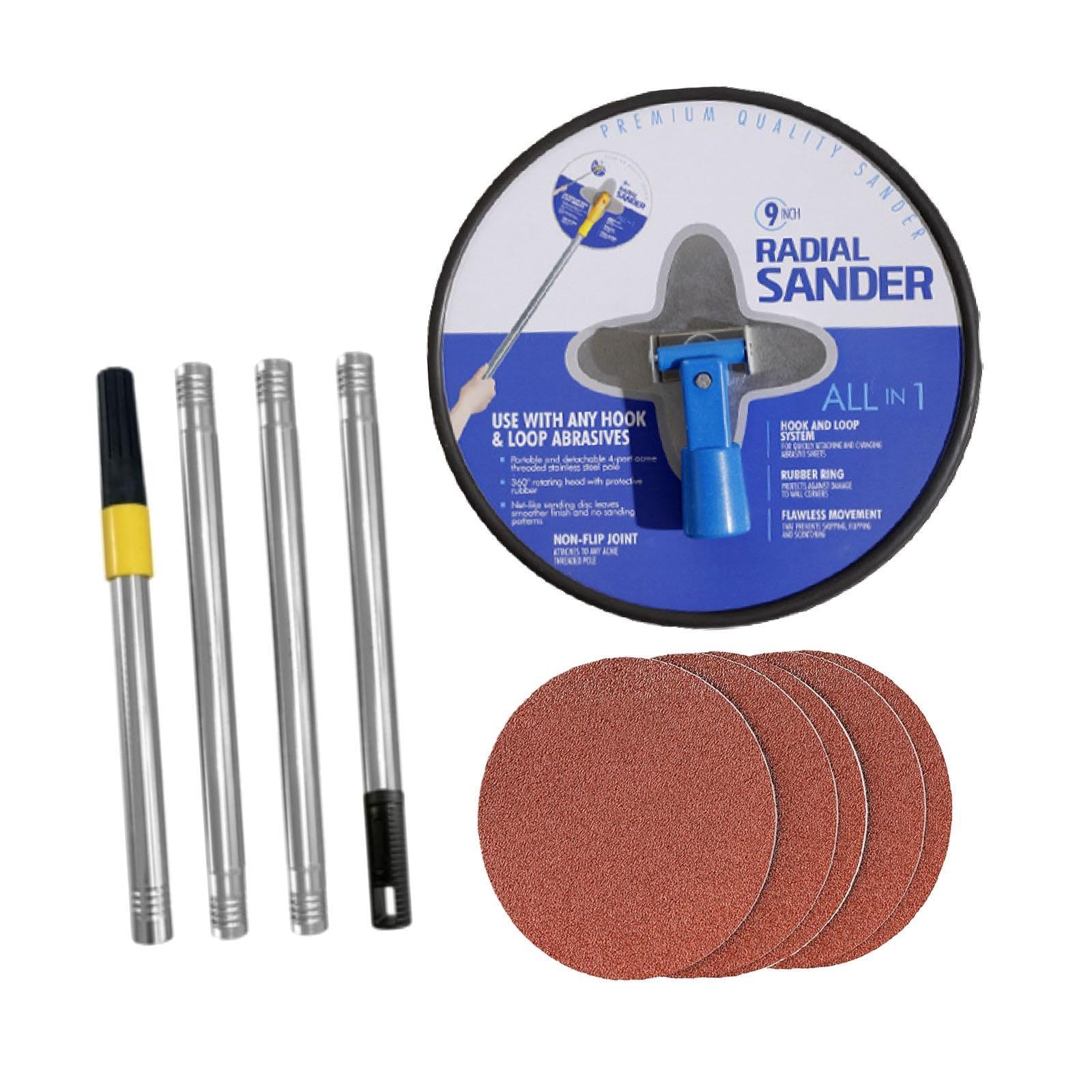 Ponceuse de plafond pour plaques de plâtre pour éliminer les imperfections sans fatigue