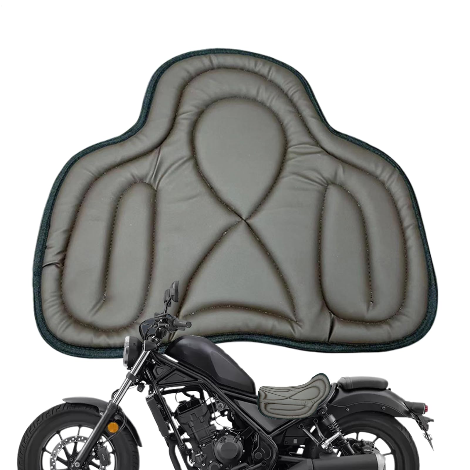 Almohadilla ecuestre de amortiguadores de choque - Mat de equitación occidental para comodidad y protección | Saver de silla de montar ideal para jinetes, hombres, mujeres | Almohadilla de apoyo para