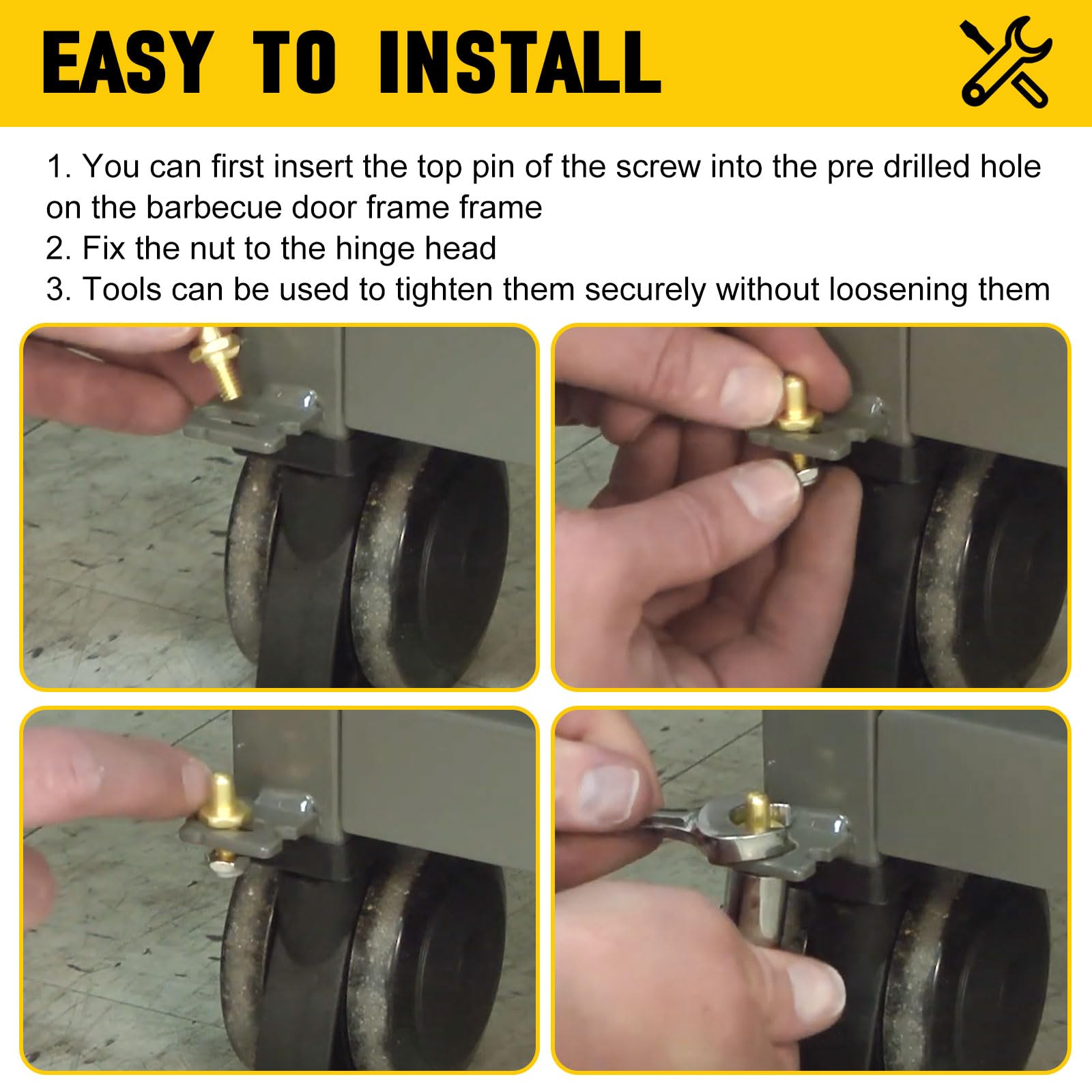セブンスドア お取引ページ Amazon.com: 70332 Grill Door Hinge Pin Replacement for Weber Part
