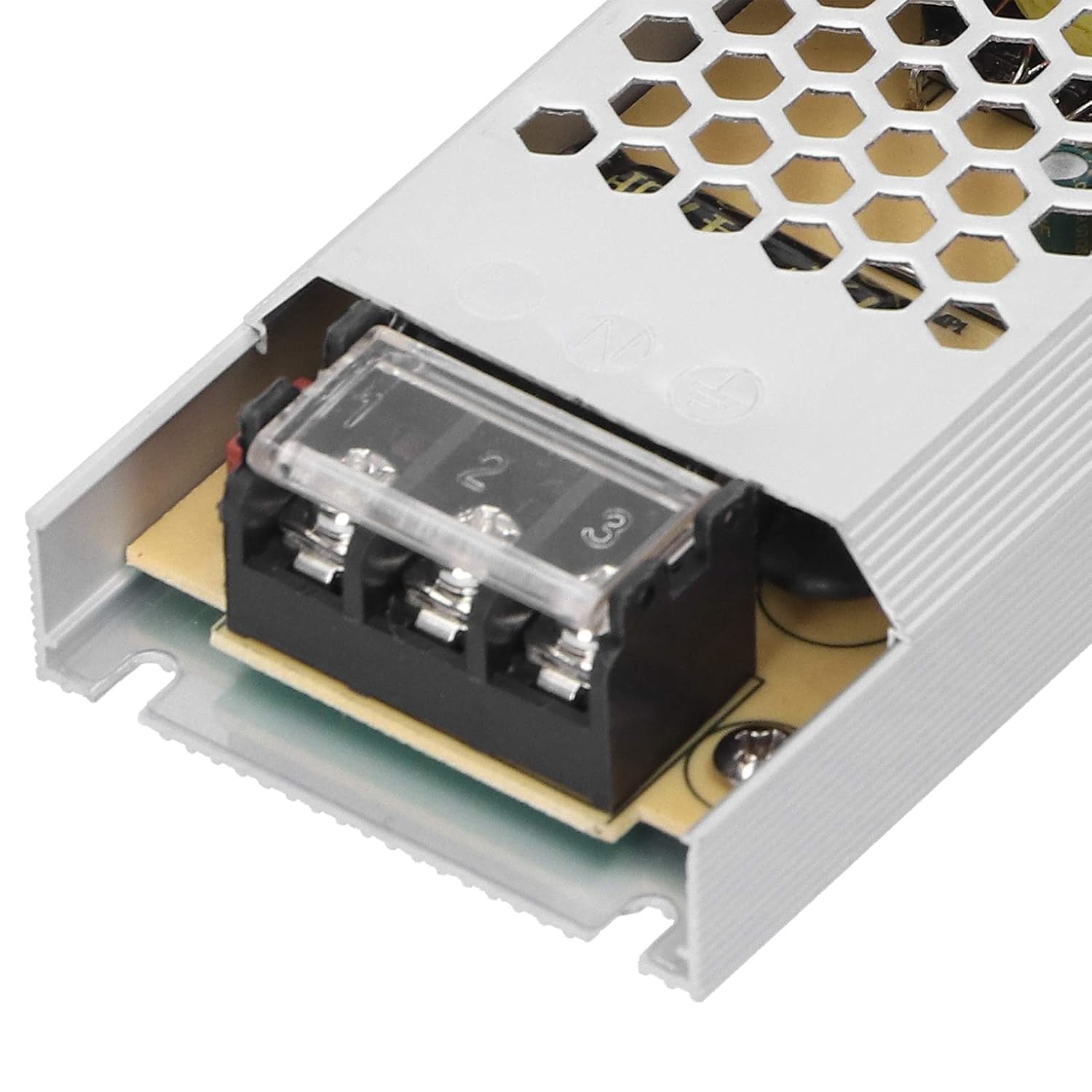 Amazon LED ドライバ 100W LED 電源 IP68 保護等級 LED 電源、コンピュータ プロジェクト用、屋外照明用(24V, pink) 工業用計測器 産業・研究