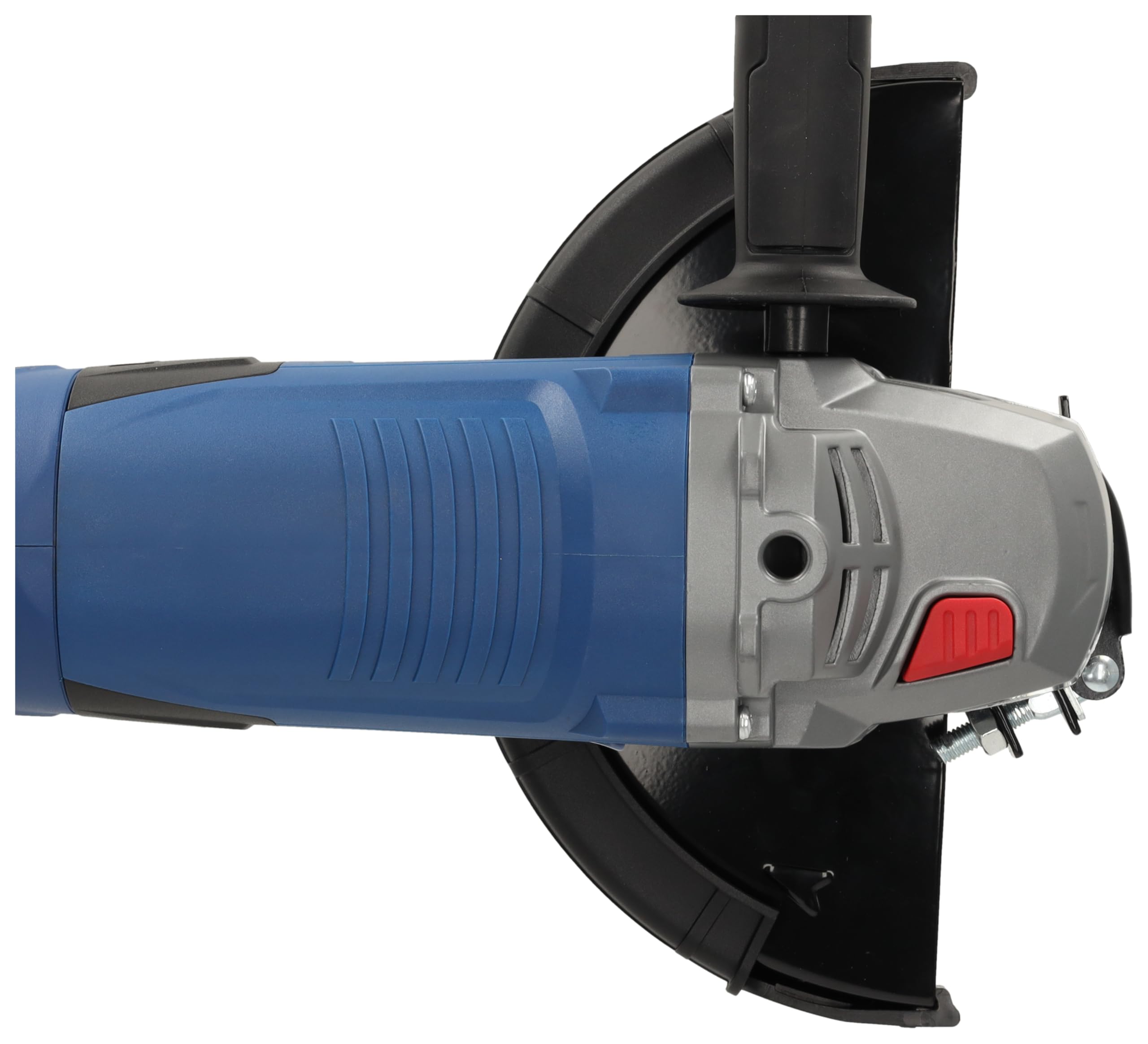 Szlifierka kątowa DEDRA DED7937 z systemem łagodnego rozruchu Ø 230 mm, mocna 2100 W, wysoka prędkość 6500 obr./min, softgrip, waga 5,1 kg, dodatkowy uchwyt, uniwersalny gwint M14