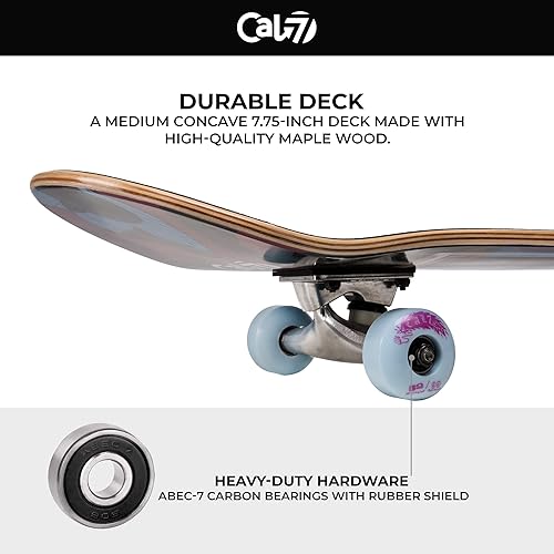 Miniatura 5 de Cal 7 - Patineta completa de 7.75, 8.0