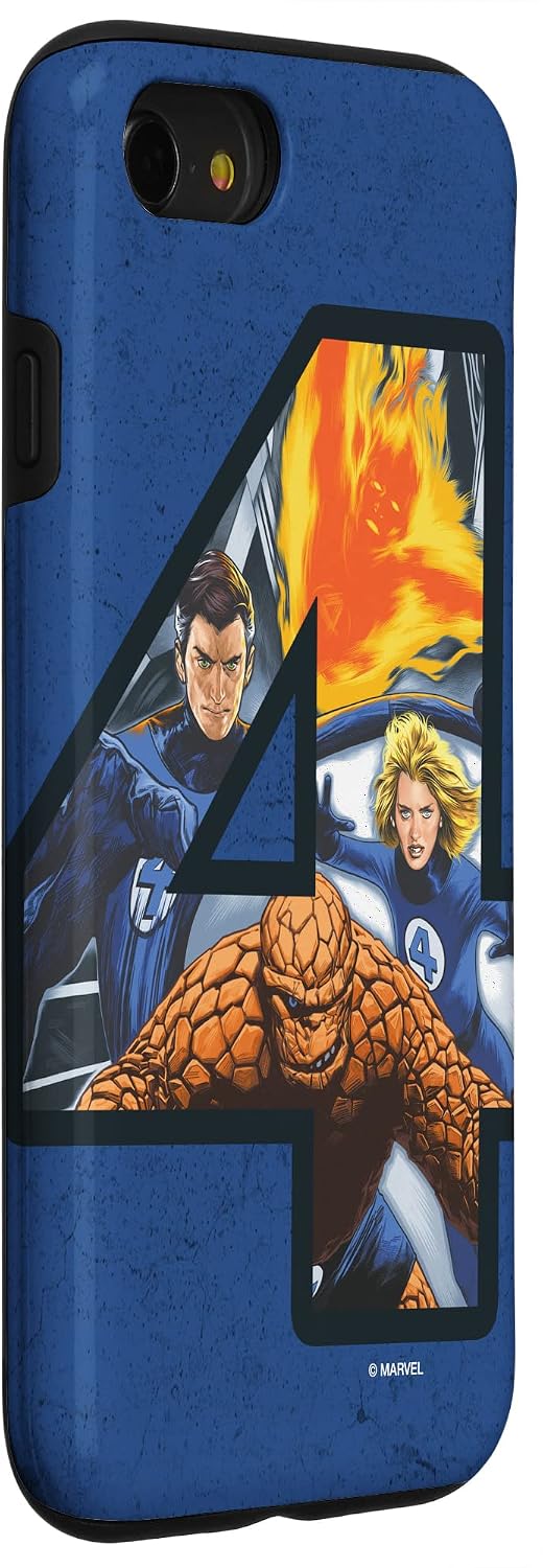 iPhone SE (2020) / 7 / 8 Marvel Fantastic Four 4 Super Hero Team Case