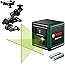 Bosch Kreuzlinienlaser Quigo Green 2. Generation mit Klemme MM 2 (horizontale + vertikale Laserlinien, grüne Lasertechnologie