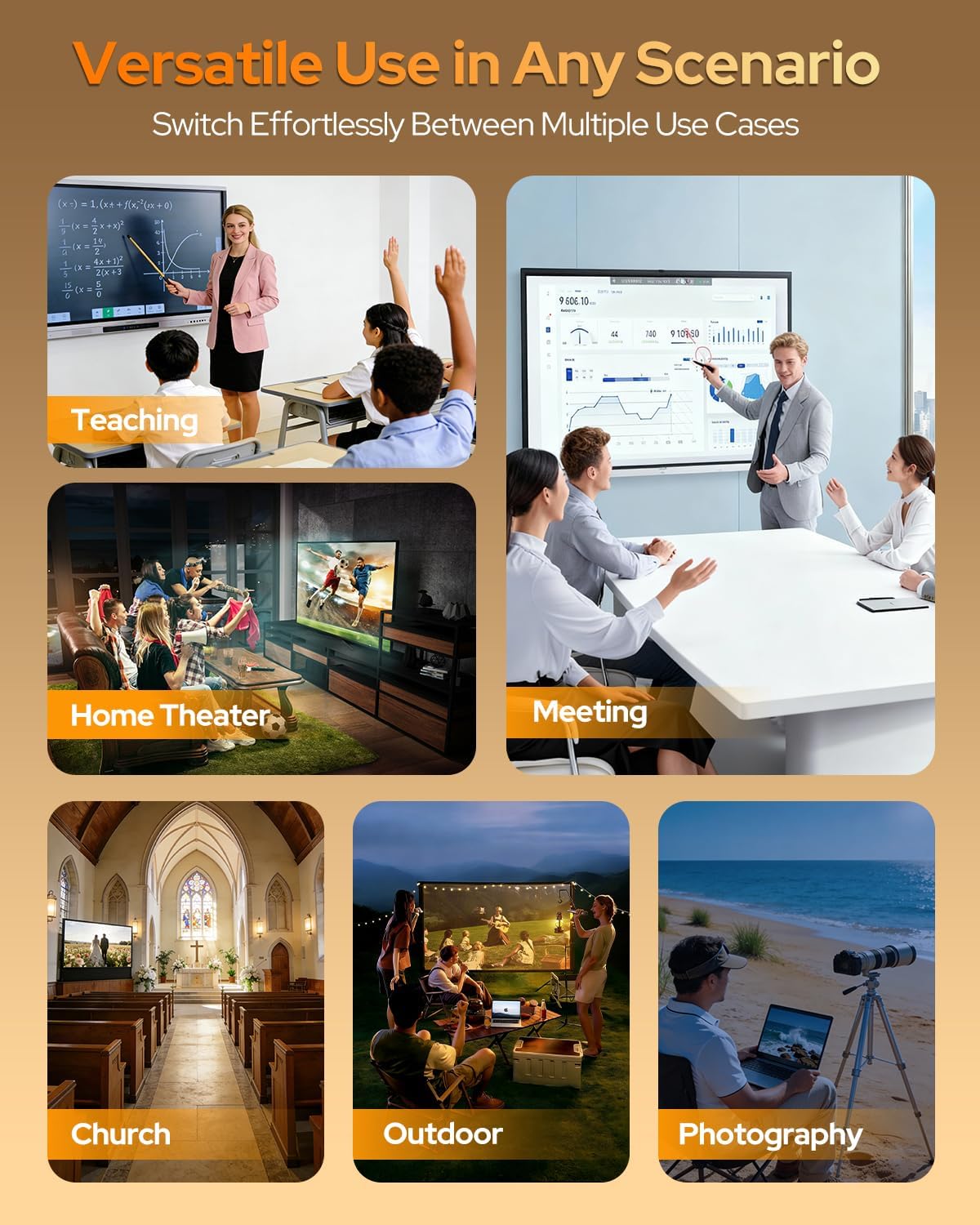 2026 Upgraded Wireless HDMI Transmitter and Receiver 328ft/100M, Wireless HDMI 4K Decode Support 1080P, Dual-Band 5.8G+2.4G Compatible with Video and Audio to Monitor from PC/TV Box/Projector - Image 8