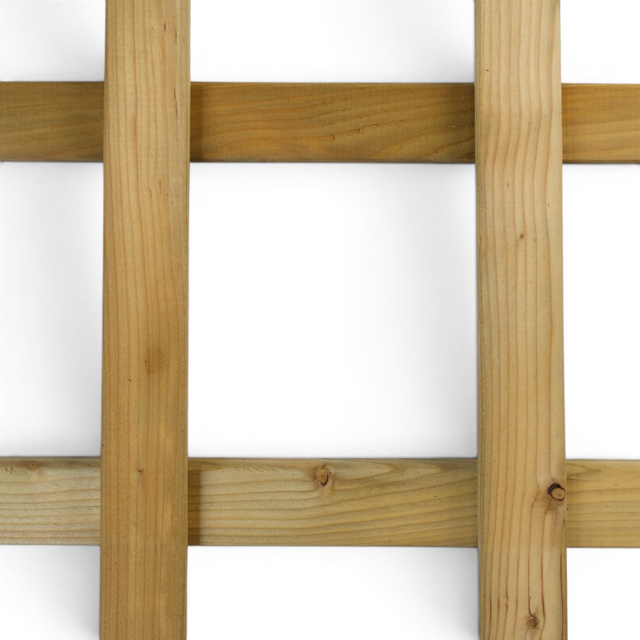 Rankgitter Holz 60x180 cm – KDI imprägniert – Rankhilfe für Kletterpflanzen, Rosen & Clematis – wetterfestes Holzgitter für Garten, Terrasse, Sichtschutz & Hauswand – Modell Schonberg (1)