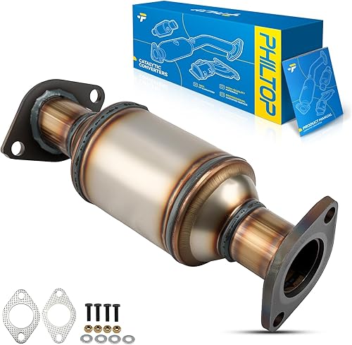 Vista 67 de PHILTOP Convertidor Catalítico de Salida Recta Compatible Directamente con Elantra 2.0L 2004-2012, Tiburon 2.0L 2007-2008, Spectra/Spectra5 2.0L