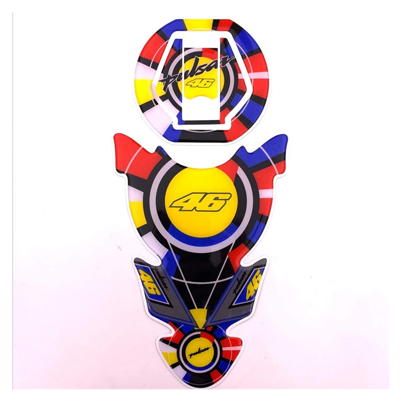 Xiaozhiwen Motorcycle Fuel Tank Sticker Decals For Pulsar 200