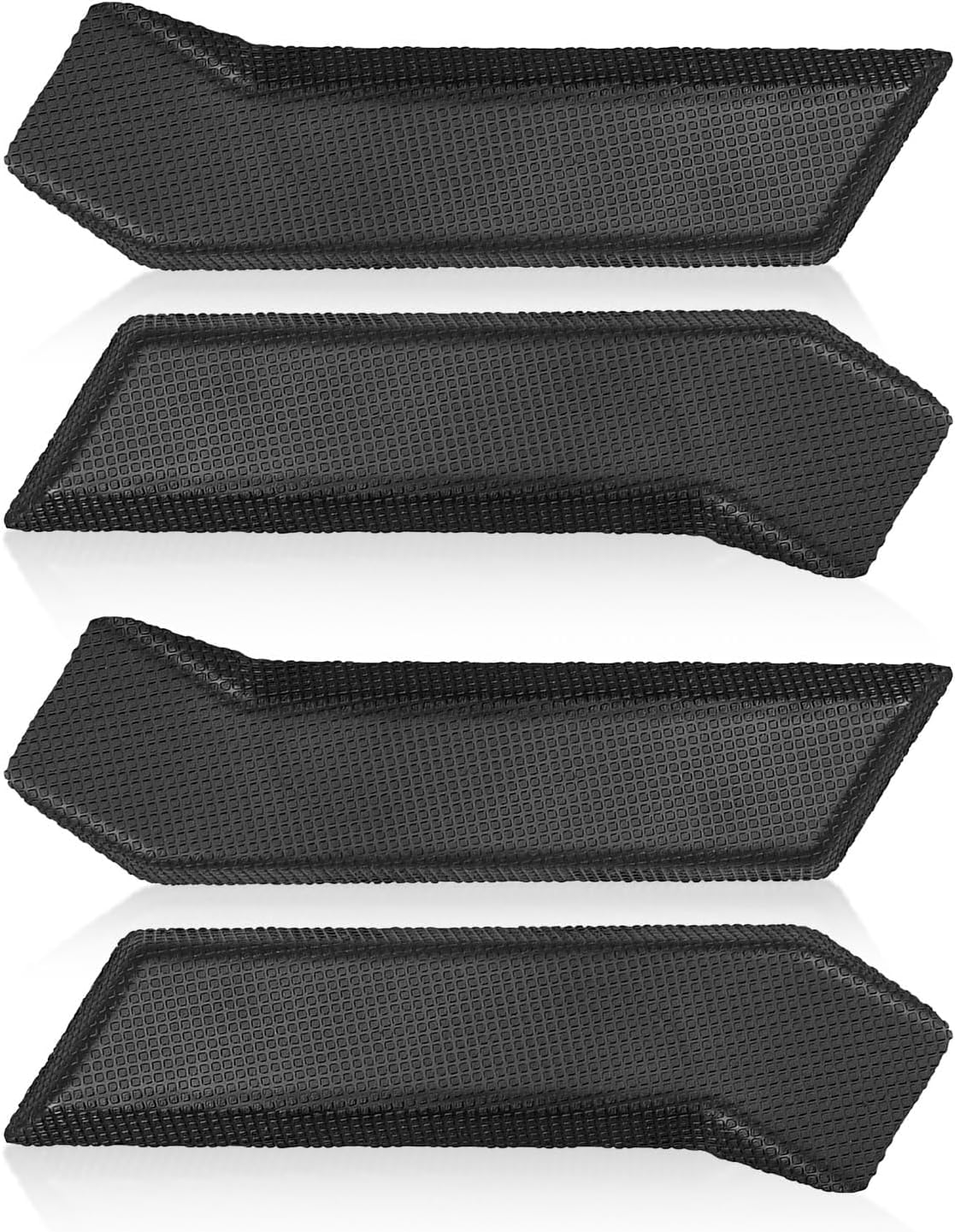 4Pcs Running Board-Step Pad Grip Cover Fit for Ford F-150 F-250 F-350 15-22