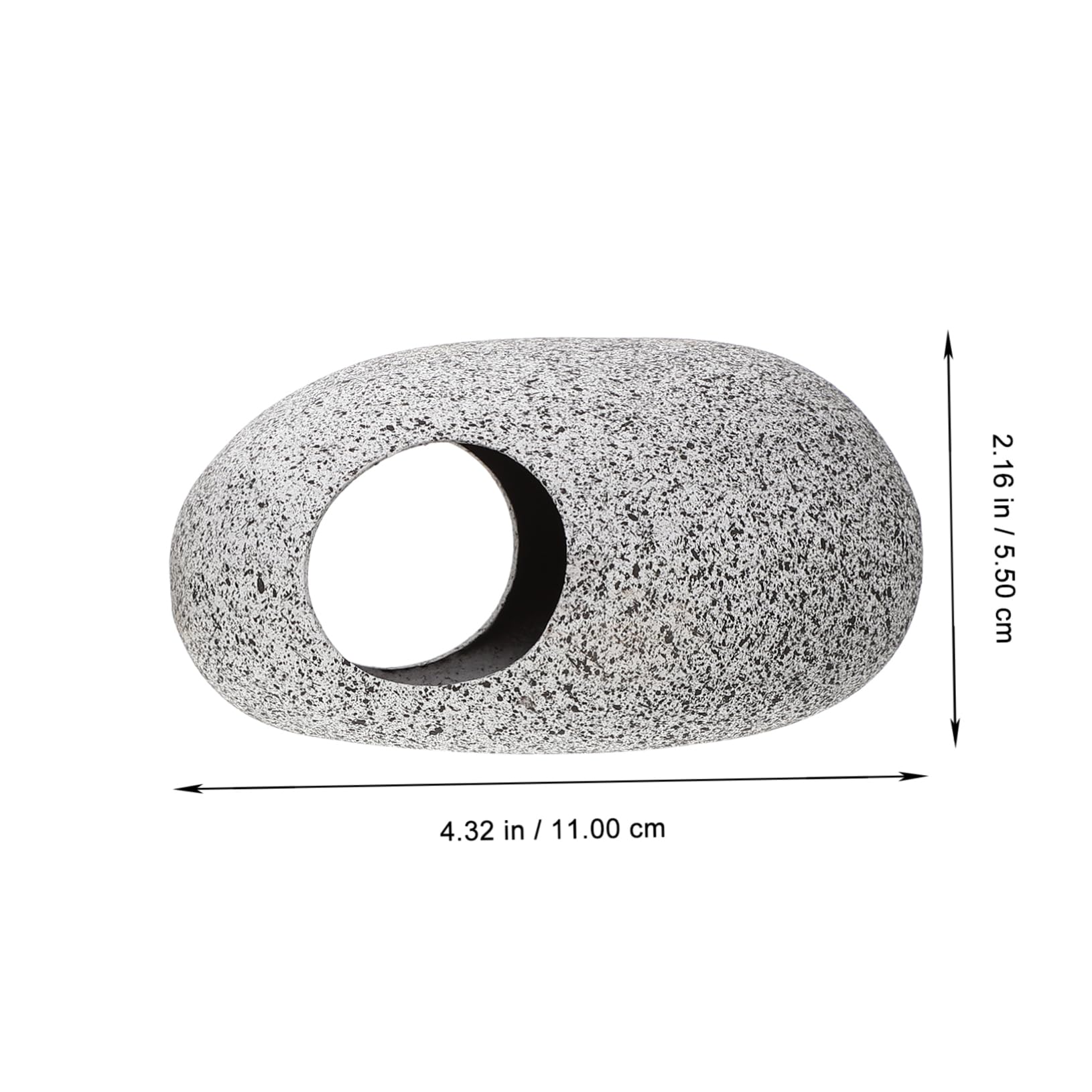 Sosoport Cachette Aquarium 2 Ensembles Pot en Argile pour Aquarium Ornements Cachettes des Grottes des Aquariums Grotte De Crevettes Délicate Bois Flotté D'aquarium Argile Violette 2 Pièces * 2