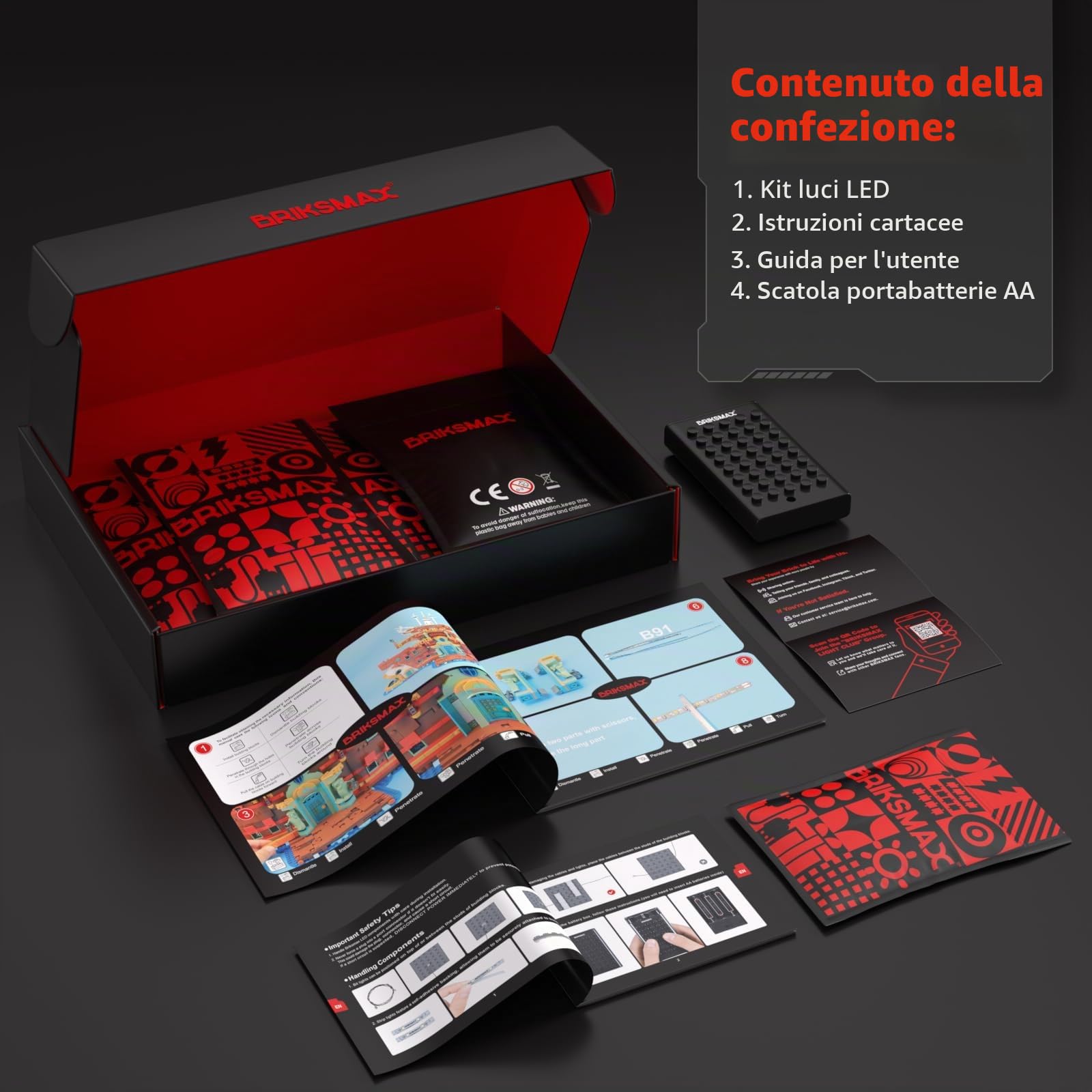 BRIKSMAX Kit di luci 2.0 compatibile con Lego ONE Piece The Baratie Floating Restaurant 75640 Set di costruzione - Kit di illuminazione a LED (solo accessori), tecnologia per nascondere i cavi per