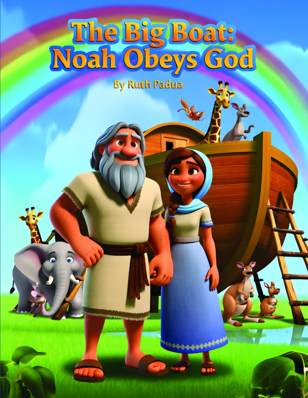 Bible Stories, Noah Obeys God, Story of Noah, Christian Children's Stories, Sunday School Story Book: Religious, Inspirational Book, Catholic Stories ... Book, Biblical Stories for Kids, Noah's Ark