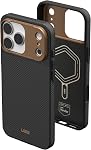 URBAN ARMOR GEAR UAG Conçu pour iPhone 17 Pro Max Cas Monarch Pro - Compatible avec MagSafe Couverture de protection militaire, élément Kevlar vert
