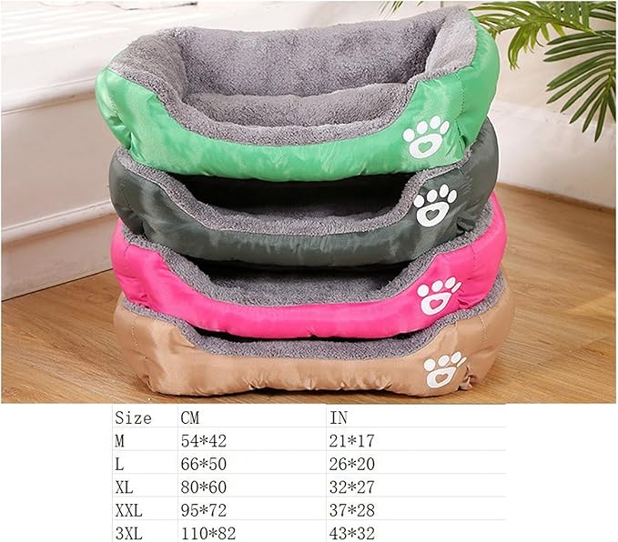Cama Rectangular para Perro y Gato Tamaño Pequeño 53x43 cm miniatura 3
