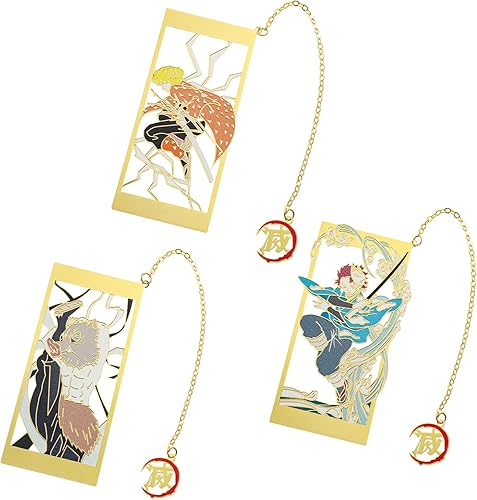 Miniatura 1 de Eddie Munson Marcadores de metal de anime, diseño de figuras de dibujos animados, regalos para fanáticos, jugadores y amantes de los libros (juego