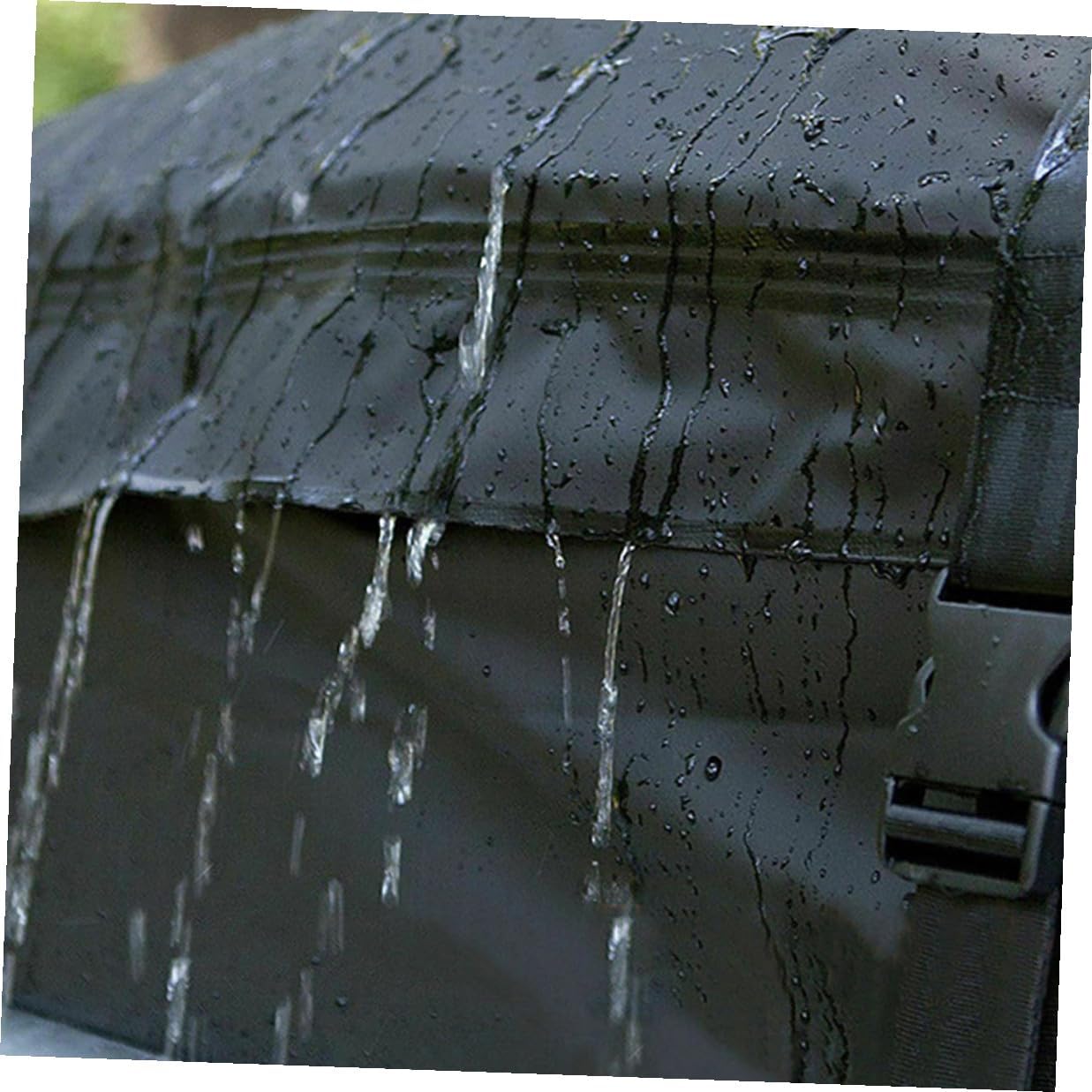 Waterproof 600d Oxford Car Roof Cargo Bag with Anti-dust and Sun Protection, Vehicle Rooftop Carrier for Travel Storage, Universal Fit Soft-Shell Luggage Holder