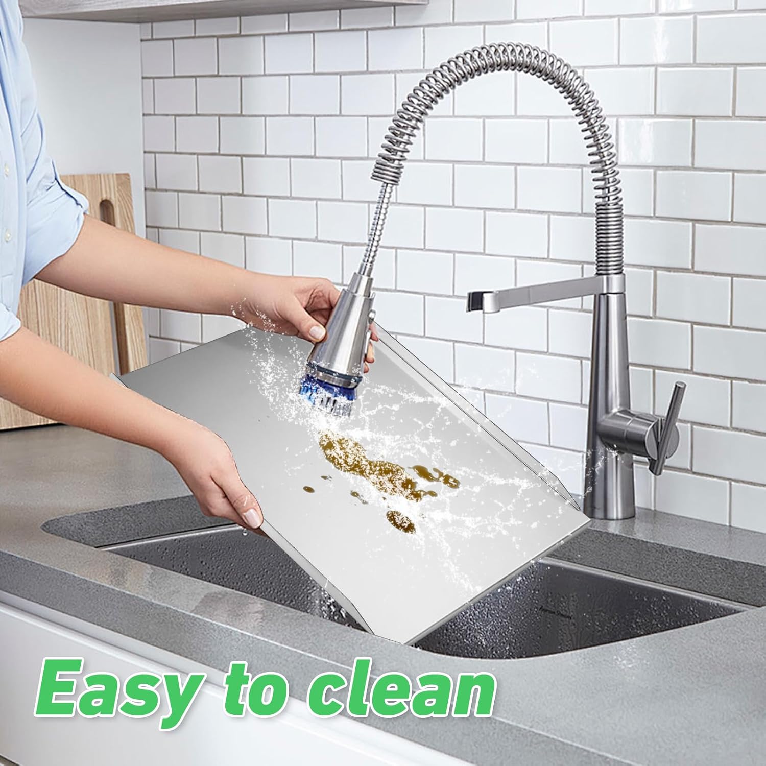 BCA006 Drip Tray Heat Baffle Replacement Parts for Traeger Pellet Smoker Grill, Traeger Pro Series 34, Eastwood 34,and Newer Tex,Tex Elite Pellet Smoker Grills, 32.5inch Stainless Steel Grease Pan