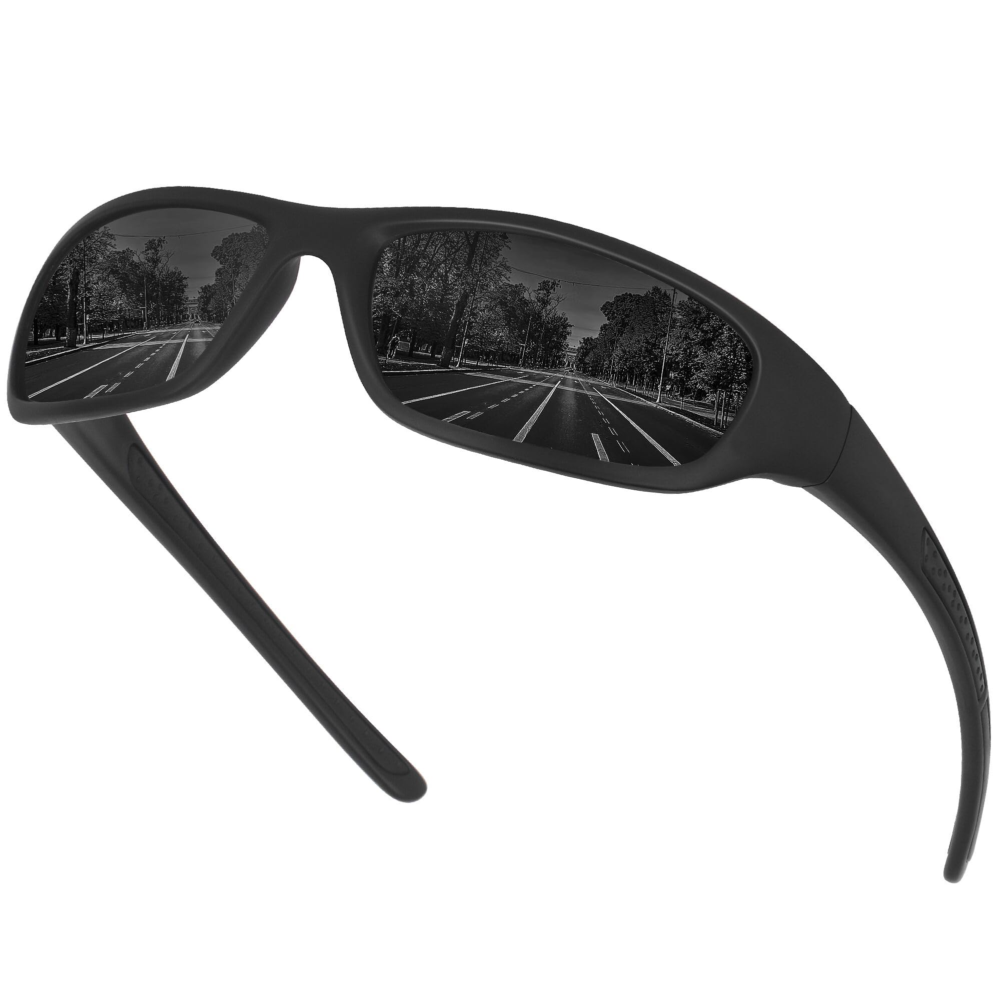 Gafas de Sol Hombre Polarizadas Gafas Sol Deportivas Para Correr Pesca Conducer Ciclismo Golf Running VI367