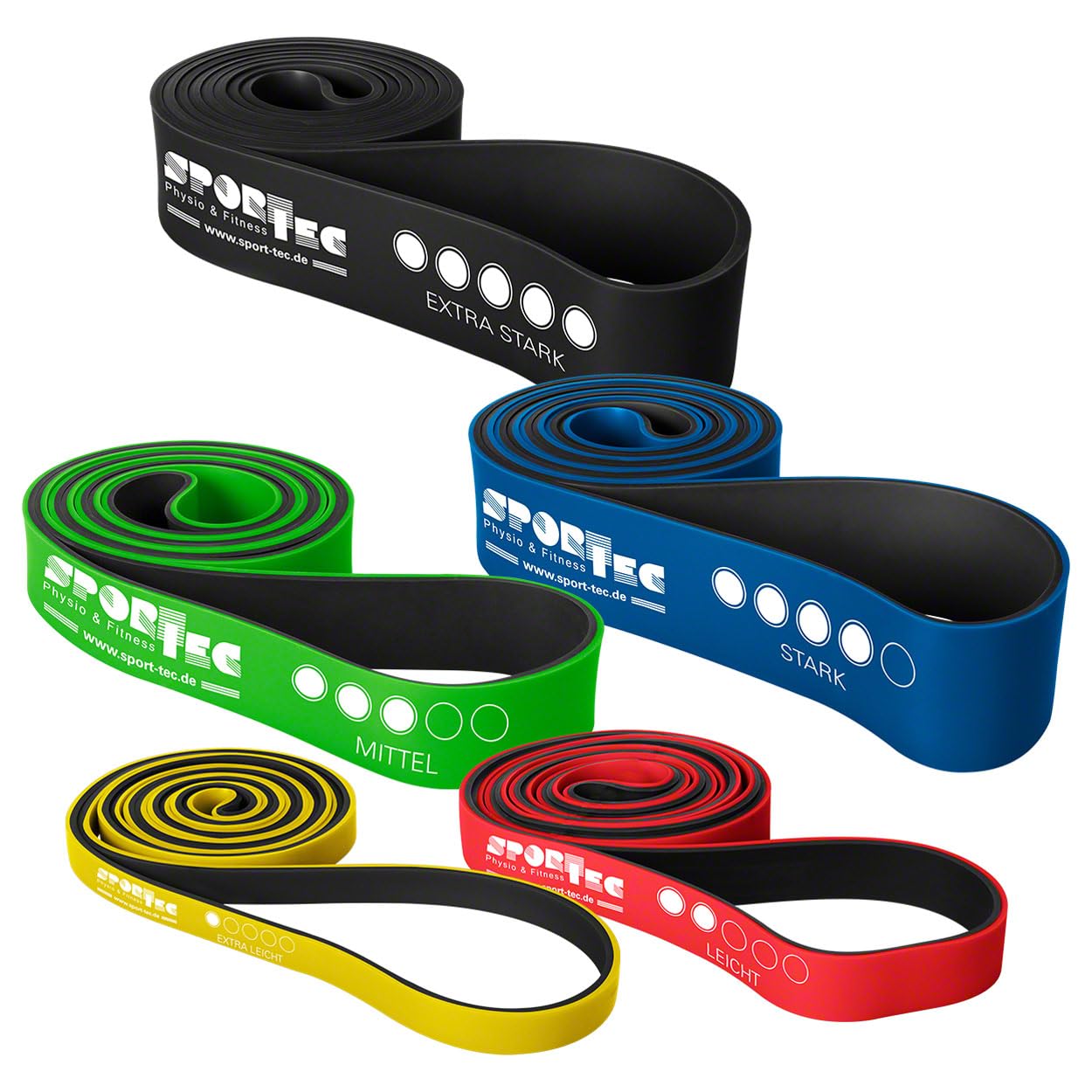 Sport-Tec Powerband aus Latex, 208x1,3 cm