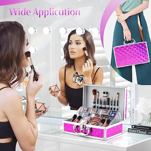 Miniatura 48 de Color Nymph Kit de Maquillaje Inicial para Niñas Preadolescentes, Estuche de Maquillaje para Mujeres Kit Completo con Sombra de Ojos, Lápiz Labial,