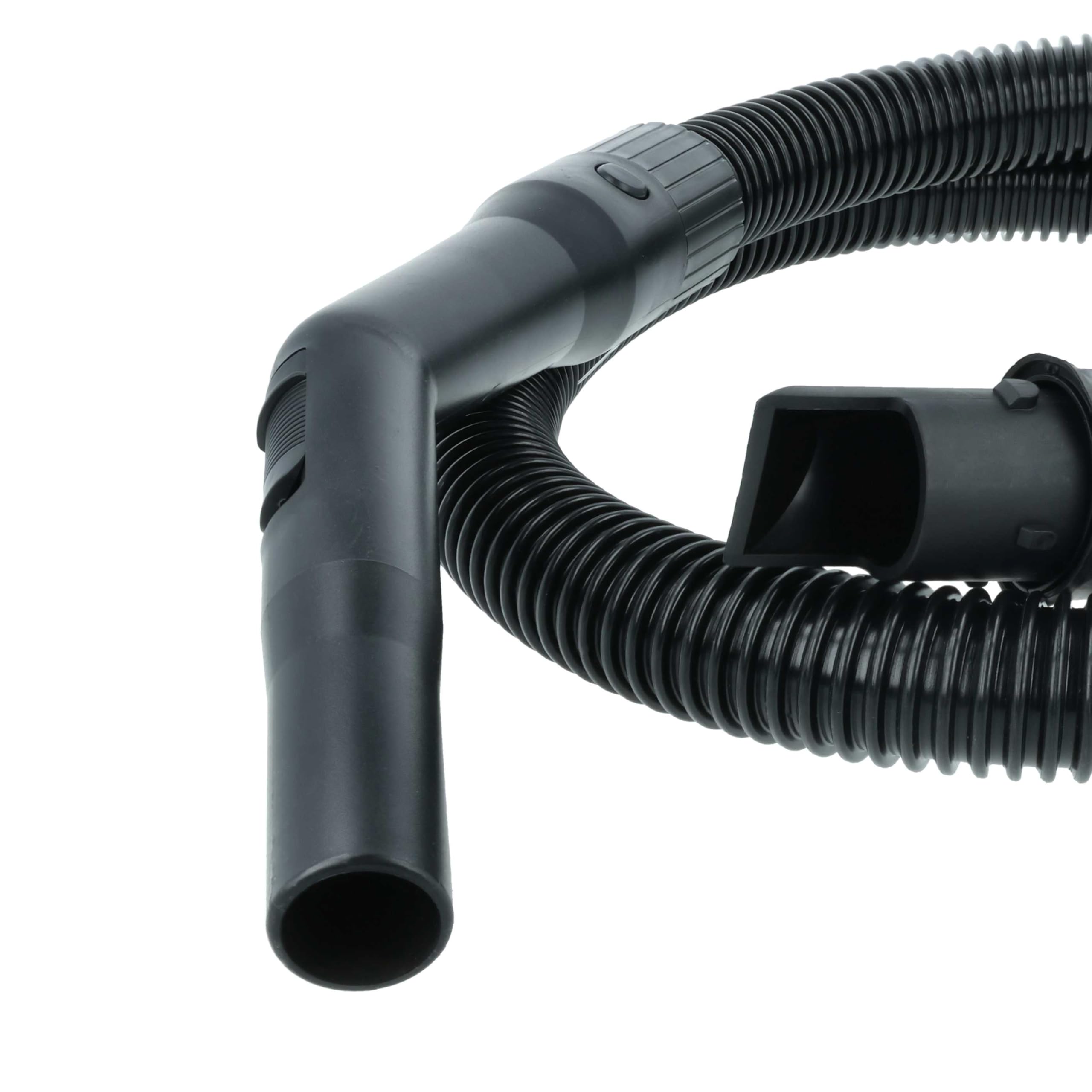 vhbw tubo di ricambio flessibile compatibile con Taski AERO 8, 11, 10, 13, 12, 15, 14, 15 Plus aspirapolvere - 2,17 m, impugnatura, ø 32mm
