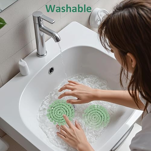 Miniatura 7 de Paquete de 2 posavasos de algodón para portavasos de automóvil, portavasos de automóvil, soportes para bebidas, lindos soportes de macramé bohemios,