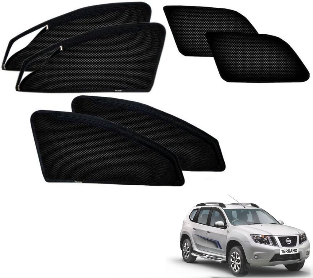 Kozdiko Zipper Magnetic Sunshade for Nissan Terrano/Renault Duster