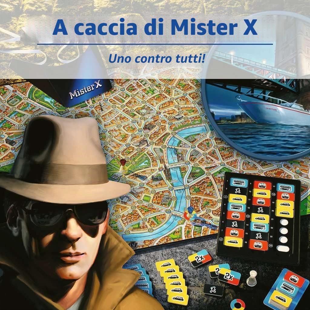 Ravensburger 26601 - Gioco di strategia "Scotland Yard '13" [lingua tedesca]