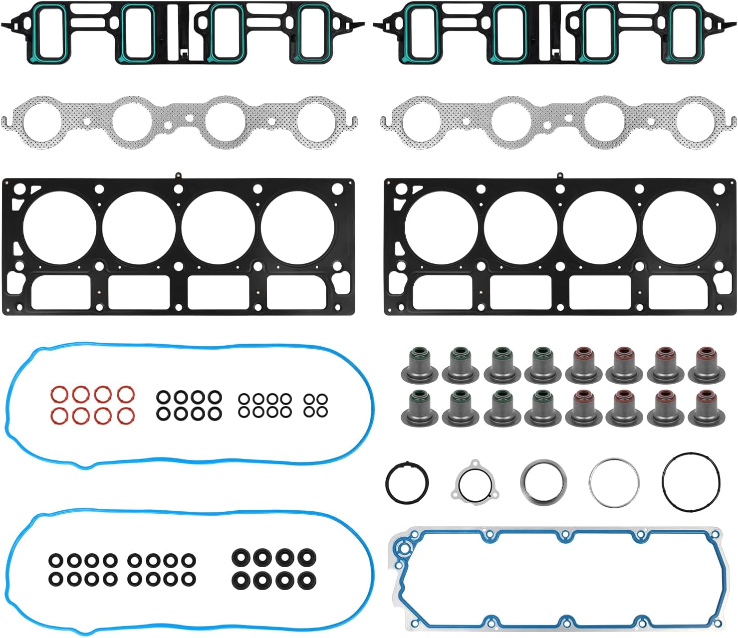 AFM DOD Lifters Replacement Kit w/Head Gasket Set & Bolts, Fit for 2009 Chevy Tahoe, for 2009-2013 GMC Sierra 1500/Yukon, for 2009 Cadillac Escalade ESV/EXT 6.2L V8 Engines