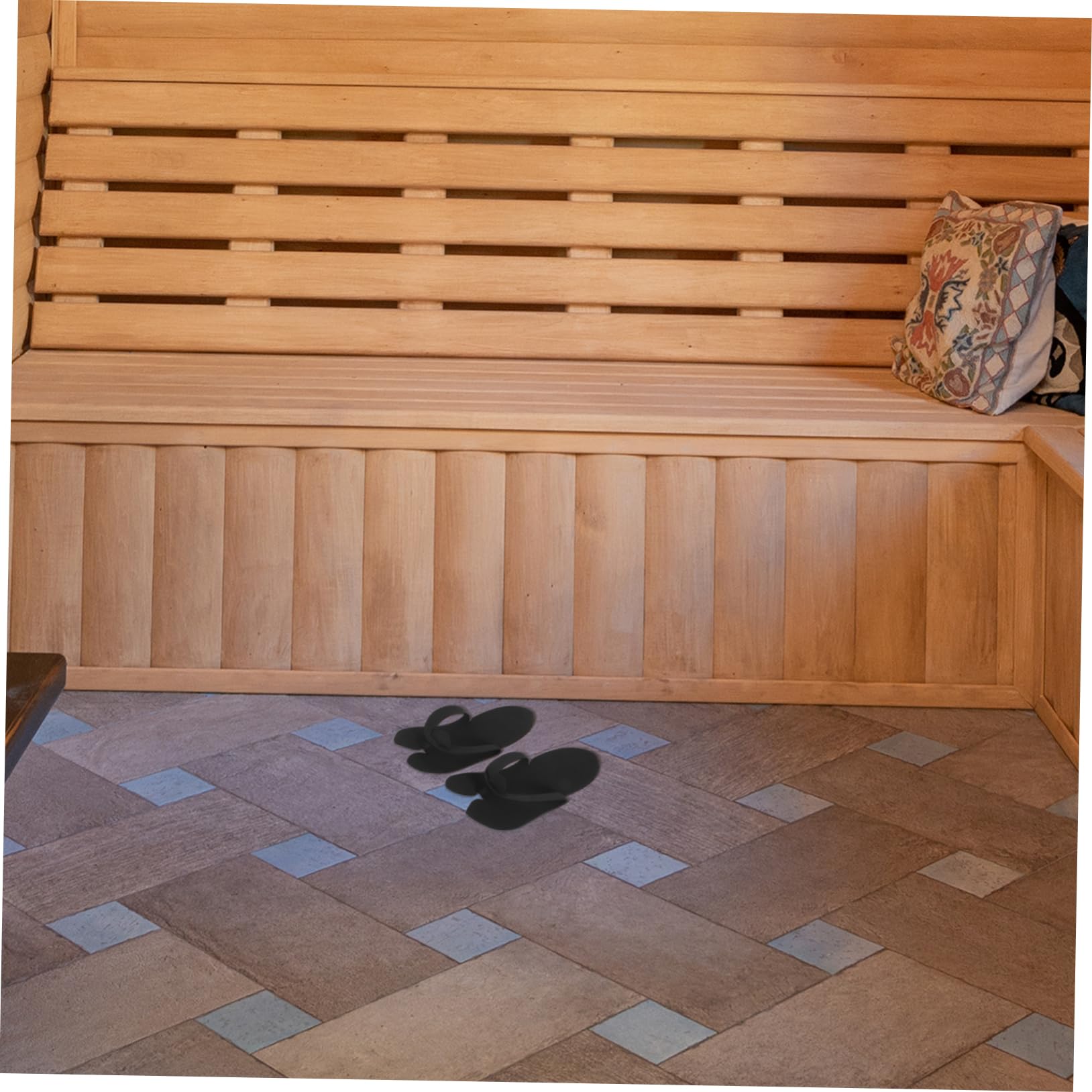 VALICLUD Ciabatte da Spa Monouso Eva 48 Paia Antiscivolo Vacanze Estive