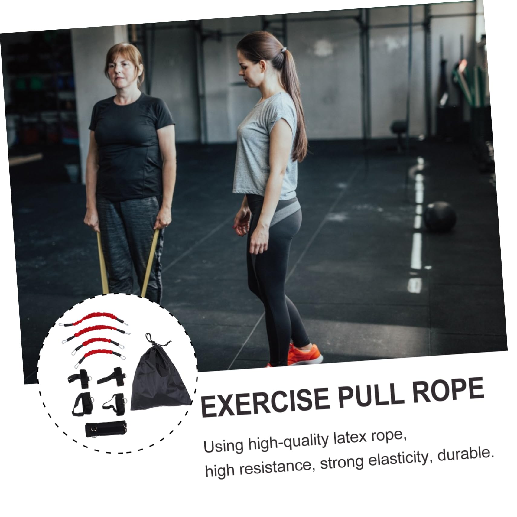 1zestaw Sztuka Taśmy Oporowe Do Ćwiczeń Fitness z Gumą Elastyczną Do Treningu Mięśni Wzmocnienia Rąk i Nóg Łatwe Użyciu Dla Początkujących i Sportowców