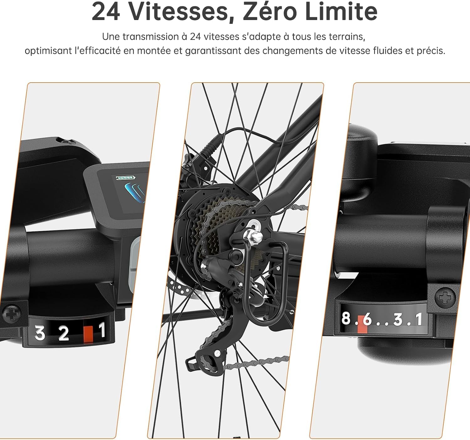 Xtremer 2/Xtremer 3 Vélo Électrique, 27.5"/29" VTT Électrique Homme Femme, Moteur 250W, Autonomie 120KM, Frein à Disque Hydraulique, Vélo Électrique en Montagne pour Adulte