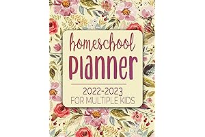 Homeschool Mama Planner 2022-2023: Plan Home Schooling in Style!