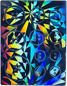 MENGZHIAO Moules En Résine, Moule Holographique En Silicone Pour Moules