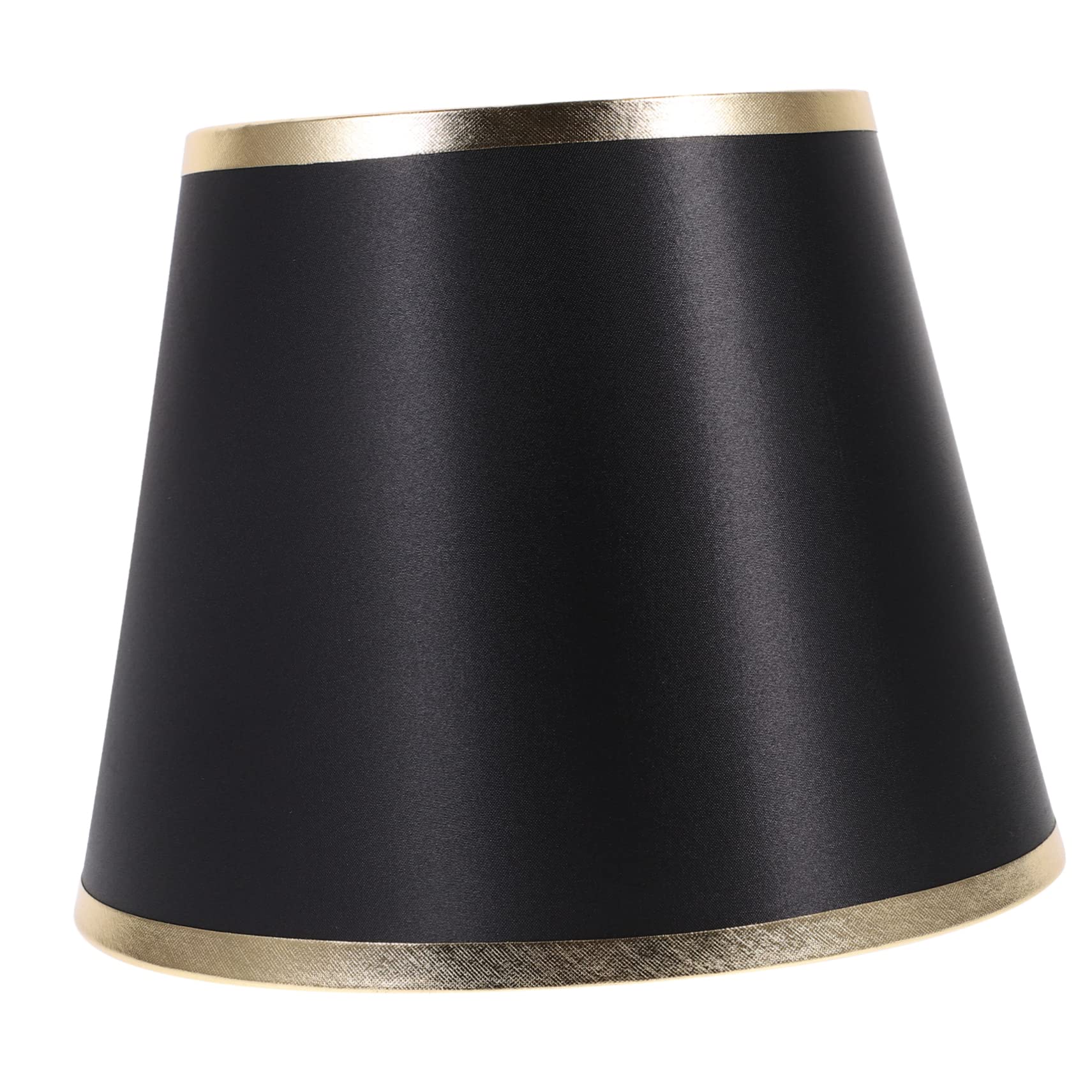 DOITOOL Paralume Nero per Lampada da Tavolo Attacco E27, Facile da Installare, Design Semplice e Moderno per Studio e Soggiorno
