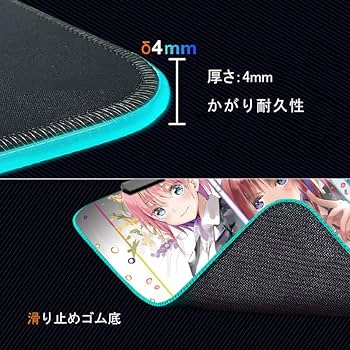 Amazon.co.jp: PAUJI-五等分の花嫁 おっぱいマウスパッド 大きな胸の