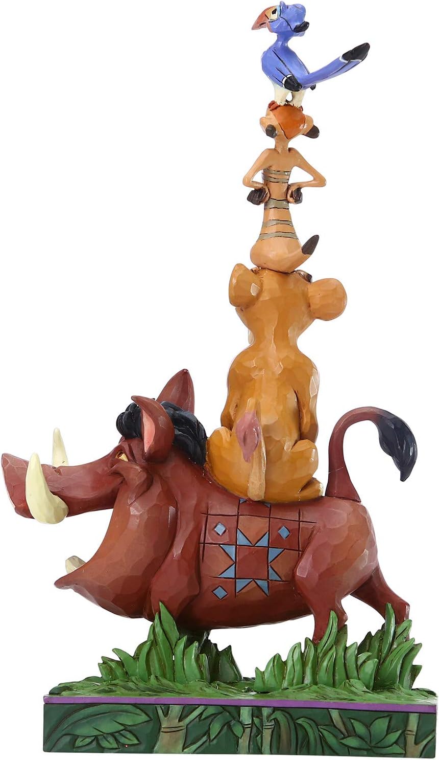 Review Enesco Disney Traditions by Jim Shore Lion King Stacked Characters Figurine, 8 Inch, Multicolor