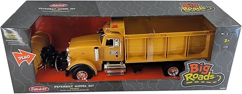 Miniatura 3 de ERTL para Peterbilt 367 quitanieves - LP75755 116 ABS camión modelo preconstruido