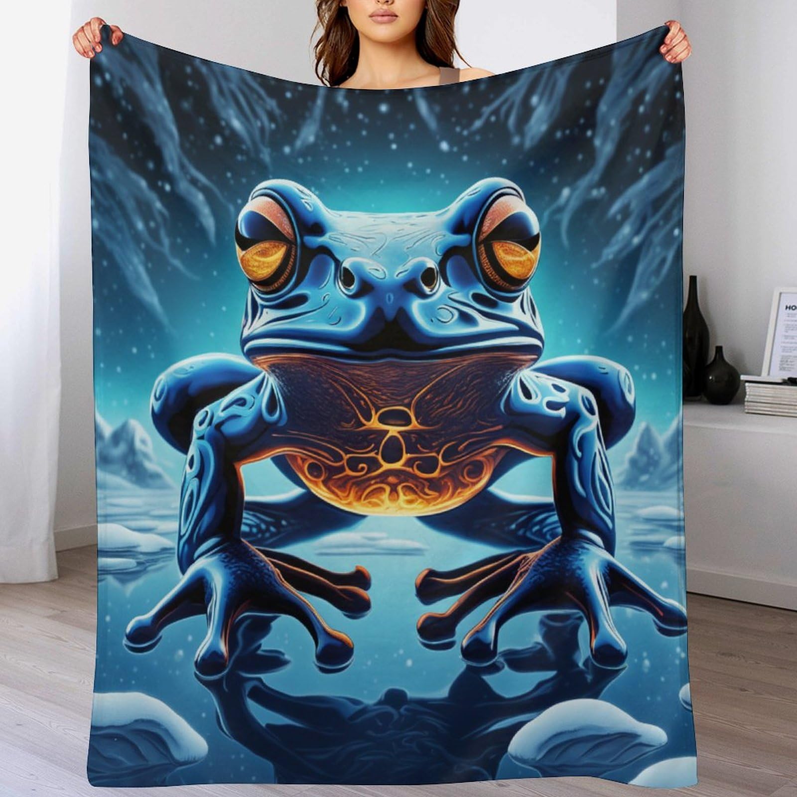 Couverture polaire chaude en flannel douce toutes saisons pour lit et canapé