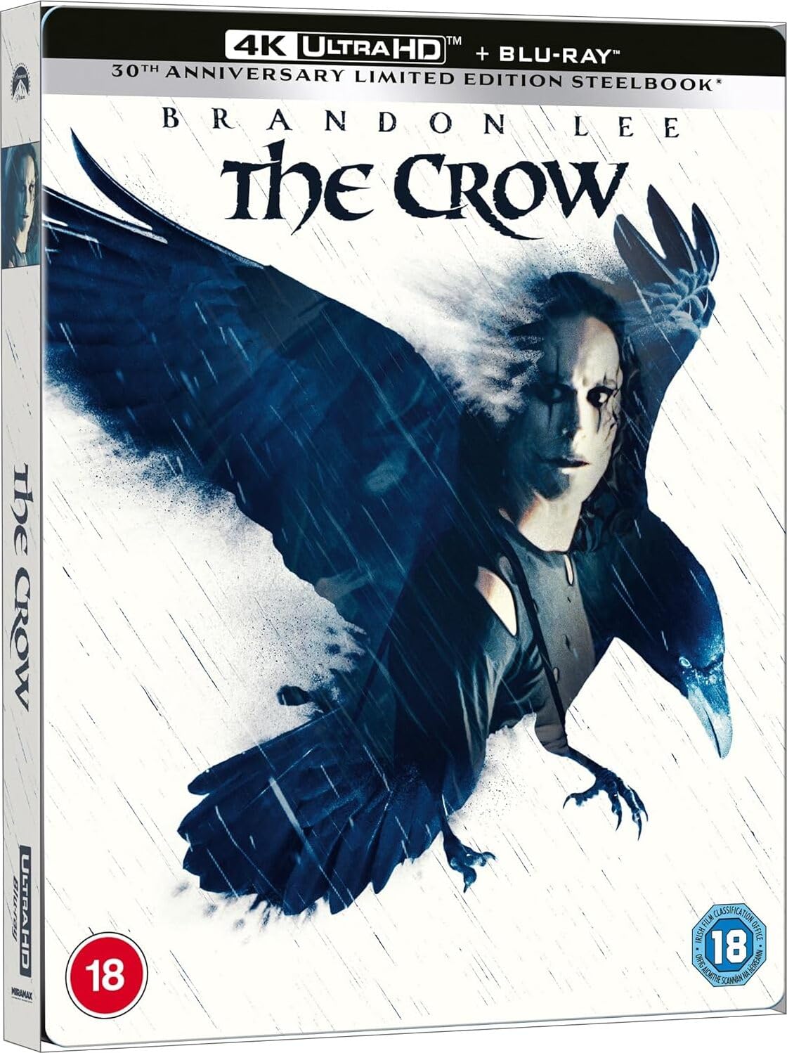 The Crow (Limited Edition, SteelBook / Special Features) [4K UHD + Blu-ray] [Region Free]