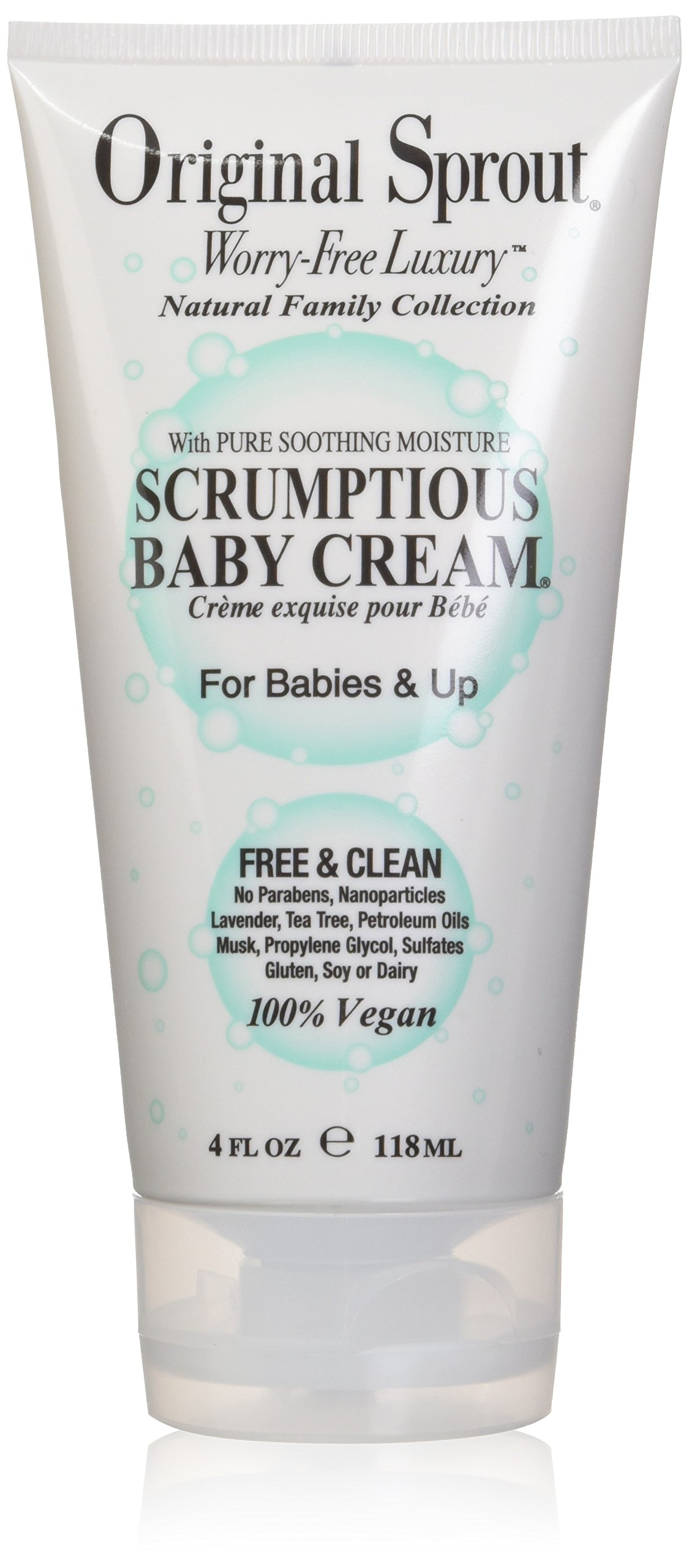 Original Sprout Scrumptious Baby Cream, 4 Ounce