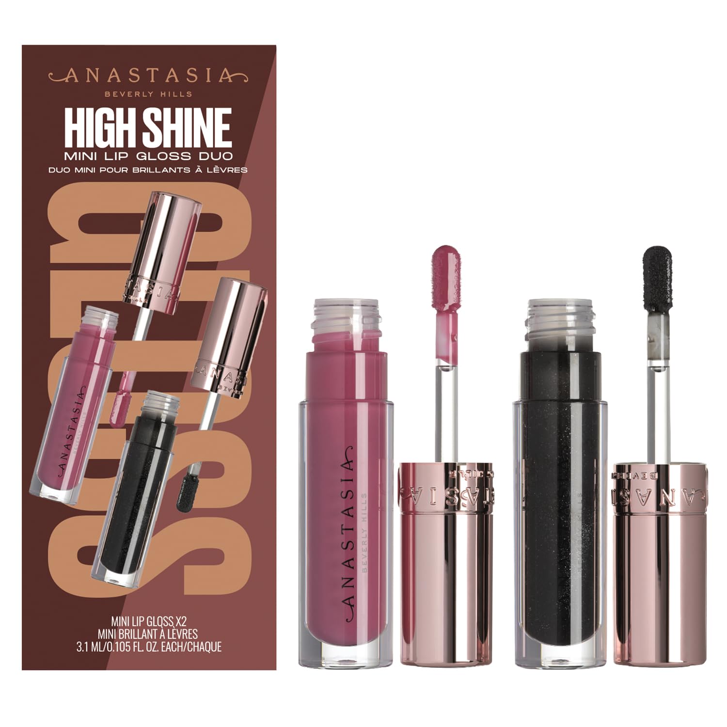 Anastasia Beverly Hills - HIGH-SHINE Mini Lip Gloss Duo - Image 2