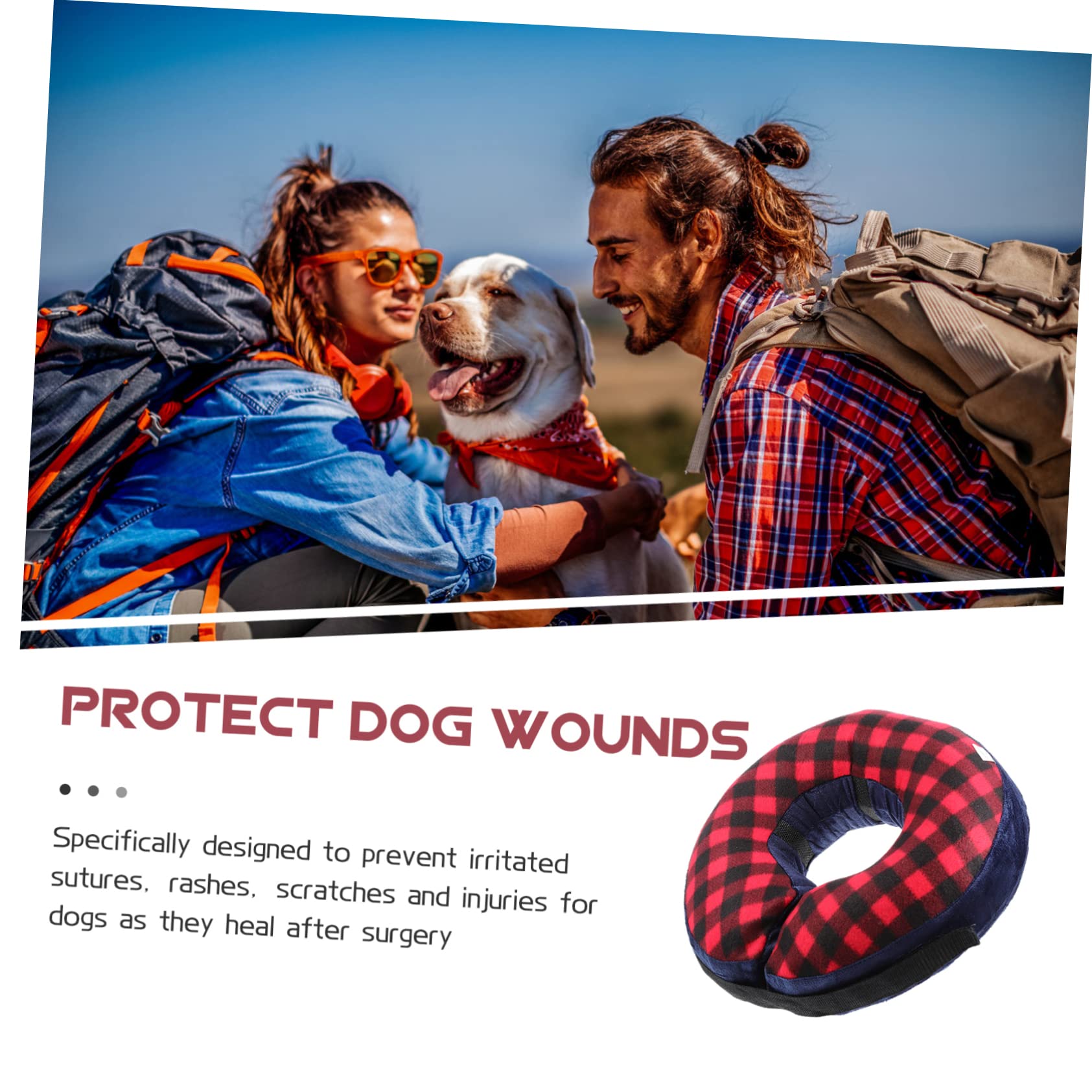 Didiseaon 3piezas Collar Inflable Protector para Gatos y Collar De Cuidados Postoperatorios y Baños