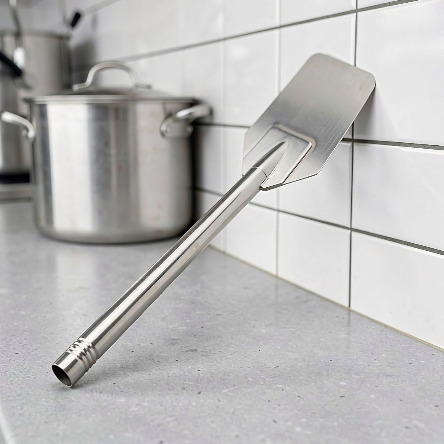 Ipetboom Stainless Steel Brew Paddle, Mixing Paddle for Wort Stirring 20"