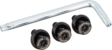 Amazon Trd ナンバープレートボルト Ms010 ナンバーカバー ホルダー 車 バイク