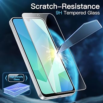 JETech Samsung Galaxy A16 Screen Protectors (Pack of 3)